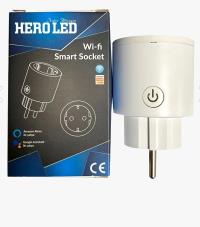Hero Led Kablosuz Smart Akıllı Priz 16 Amper Tuya Destekli Wifi Soket HL-8405 AKIM